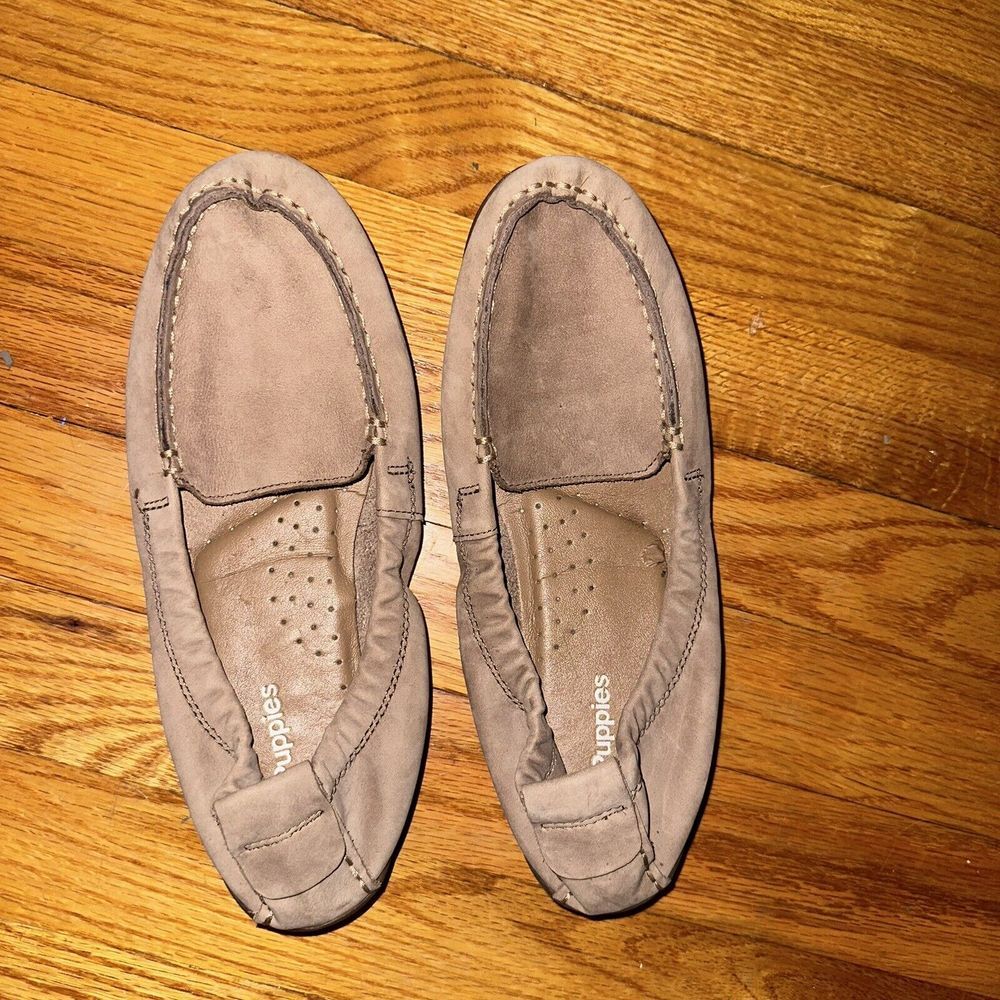 Hush Puppies Medium Moyen Tan Loafer Size 8 M Women‎